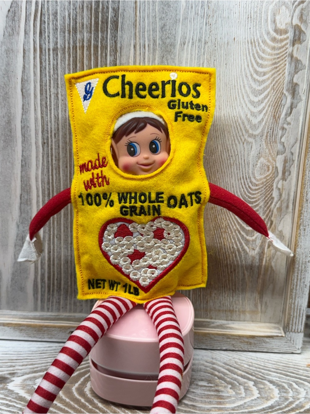 Cheerios Elf Costume, Christmas Elf Prop